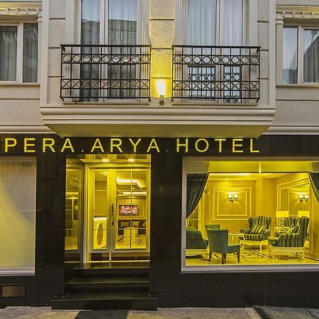 Pera Arya Hotel Istanbul Exterior photo